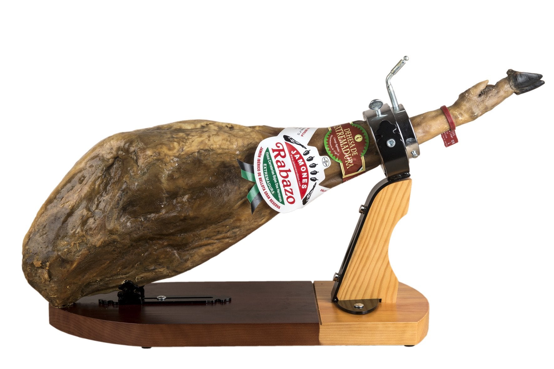 JAMÓN 100% PURO IBÉRICO BELLOTA (PATA NEGRA)